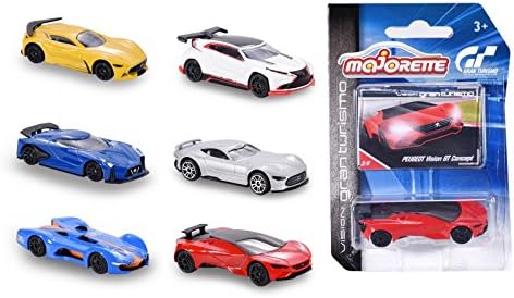 Amazon Com Majorette Nissan Concept Vision Gran Turismo 3 Inch Toy Car Toys Games