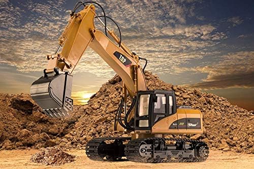 top race 23 channel full functional remote control excavator construction tractor