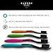 (4 Pack) Charcoal Whitening Toothbrush, Ultra Slim Head, Gentle Soft Black Binchotan Tooth Brush Medium Tip - Infused Bamboo Bristles Remove Plaque Stains, Whitens Teeth - Great w/ Charcoal Toothpaste
