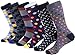Mio Marino Mens Dress Socks - Fun Colorful Socks for Men - Cotton Funky Socks - 6 Pack - Classy Collection - 13-15