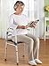 BodyHealt Adjustable Height Walker with Seat - Trigger Release - Folding Walker