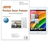 JOTO - Acer Iconia A1-830 Tablet Screen Protector Film Guard, Anti Glare, Anti Fingerprint (Matte Finish) with Lifetime Replacement Warranty (3 Pack)