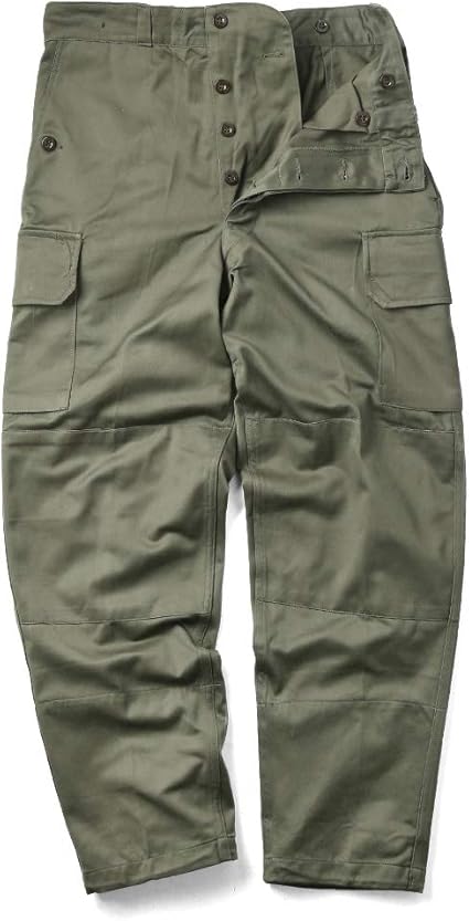 Amazon 実物 新品 デッドストック フランス軍 M 64 カーゴパンツ クーポン対象外 ロングパンツ 通販