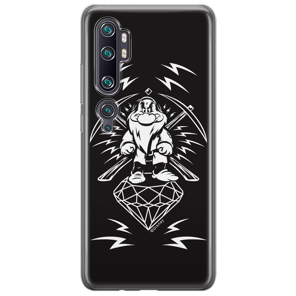 ERT GROUP mobile phone case for Xiaomi MI NOTE 10 / MI NOTE 10 PRO original and officially Licensed Disney pattern Grumpy 001 optimally adapted to the shape of the mobile phone, case made of TPU