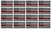 x12 Subdued Red Tattered Flag Firefighter 2" Helmet USA Vinyl Sticker Decal
