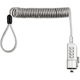 Innovera Compact Combination Laptop Lock, 6 Ft Steel Cable