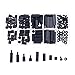 Hilitchi 240pcs M2 M3 Male Female Nylon Hex Spacer Standoff Screw Nut Assortment Kit