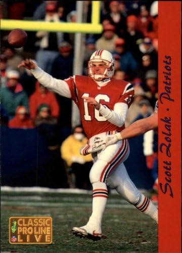 1993 Pro Line Live 173 Scott Zolak At Amazon S Sports Collectibles Store