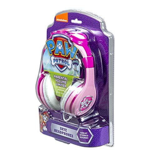 NEW-PAW-Patrol-Headphones-Skye-PAW-Patrol-Headphones-With-Ears-Volume-Limiting-Headphones-For-Kids
