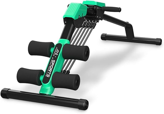 Máquinas de remo Ejercicios de Entrenamiento Abdominal Abdomen Abdomen aparatos de Gimnasia enfermería Abdomen Cervical (Color : Green, Size : 36 * 65 * 130cm): Amazon.es: Hogar