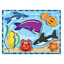 Melissa & Doug Sea Life Wooden Chunky Puzzle (7 pcs)