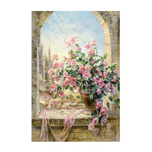 Fabal 5D Diy Diamond Embroidery Animals Diamond Mosaic Wolf And Swan Diamond Painting (G)