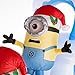 Airblown Inflatable - Minions Naughty or Nice Slide with Kevin, Stuart, and Bob - 10 Feet Wide