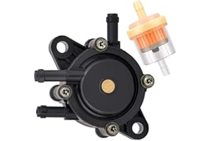WRETESR Fuel Pump for Kohler, Fuel Pump with Fuel Filter for Kohler 17HP-25 HP for Briggs and Stratton for John Deere for Cub Cadet Honda Yamaha Small Engine Motors Lawnmower Riding Lawn Mower Tractor Motor