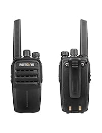 Retevis RT40 Two way Radios Long Range Rechargeable 48 Channel Digital Walkie Talkies FRS 2 Way Radios Group Call with Charger (5 Pack)