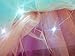 Women's Grils Organza Tutu LED Party Dance Skirt Light up Neon Mini Tutu Petticoat Rainbow