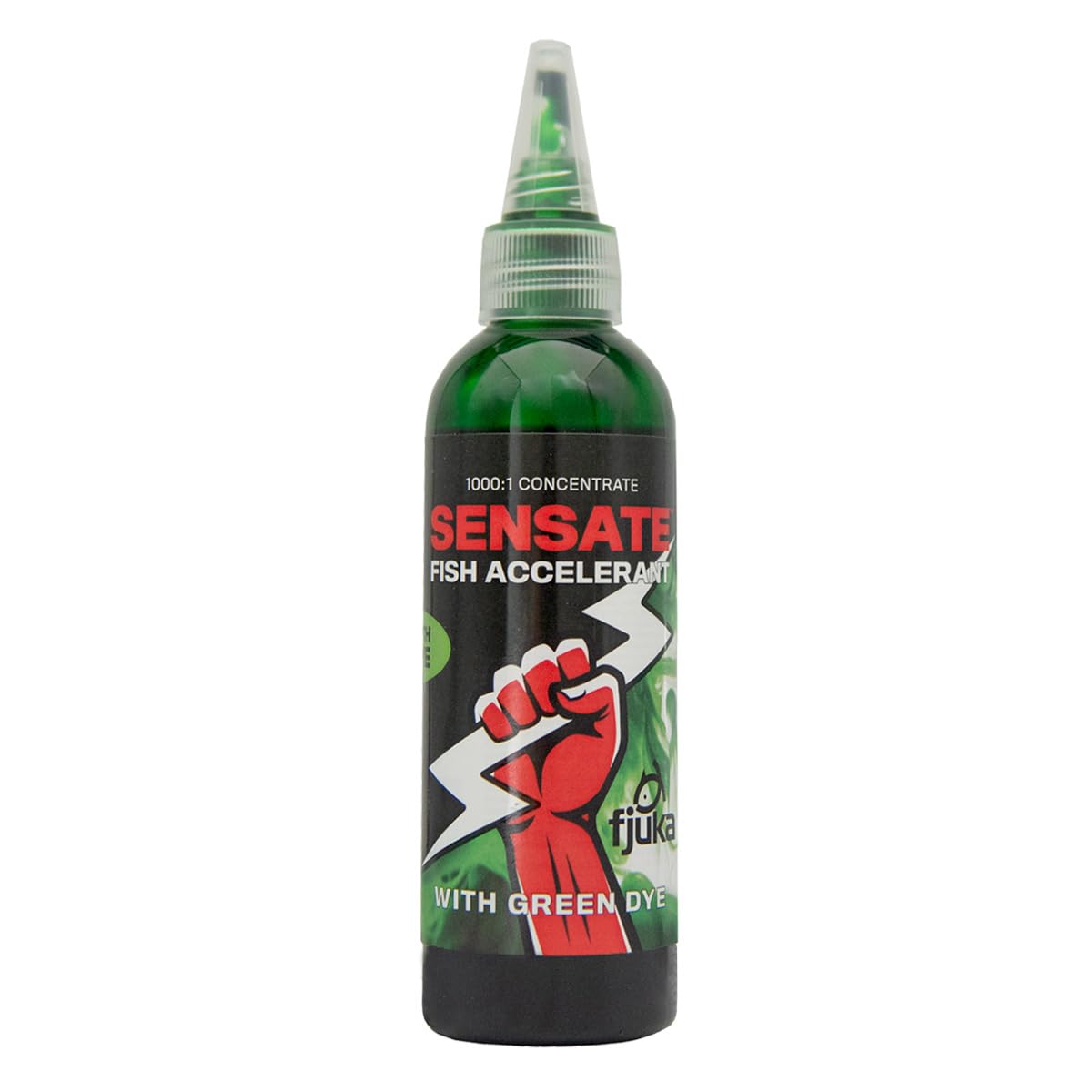 Fjuka Sensate Fish Accelerant Bait Dye 100ml (Green) — image 1