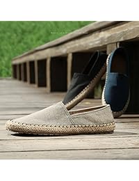 CASMAG - Mocasines de lona para hombre, estilo casual, para esparcido, para caminar, mocasines y barcos