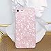 Dailylux Case for iPhone 8, iPhone 7, Glitter Pearly-Lustre Semi-Transparent Shell Protective Phone Case with Soft Back Cover for iPhone 7/8 4.7
