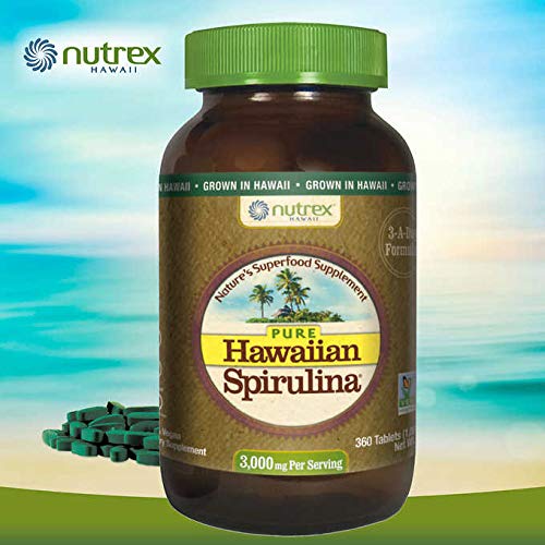 Expect More Pure Hawaiian Spirulina 3000 mg, 360 Tablets