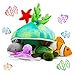 Plush Creations Talking Sea Creature Set with Carrier [Set of 4 Animals] | Shark, Sea Turtle, Octopus & Clown Fish Toy Set for Boys & Girls