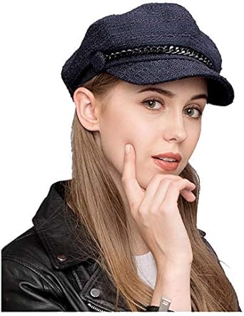 purple baker boy hat