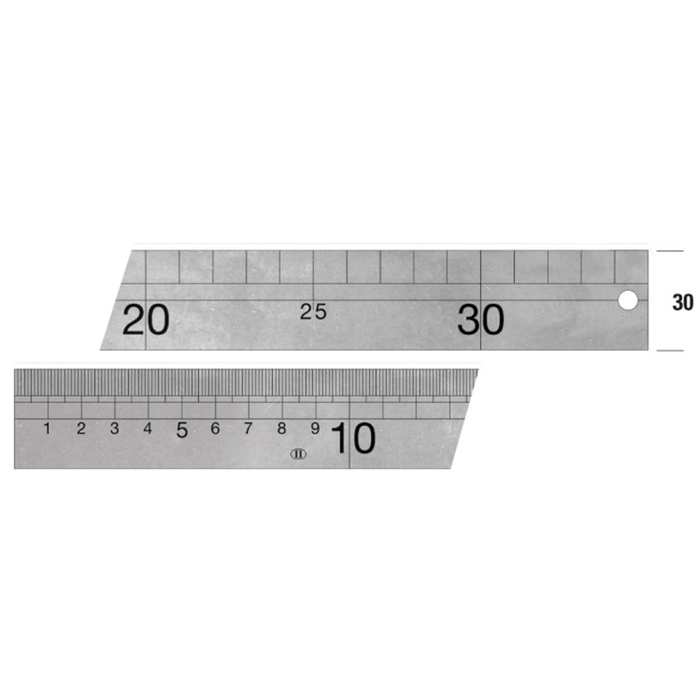 Metrica 25200 350 x 30 x 1mm Carpenter Rule