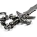Hairai World of Warcraft Lich King Arthas Frost Mourne Sword Weapon Keychain,Heroes of the Storm Key Pendant
