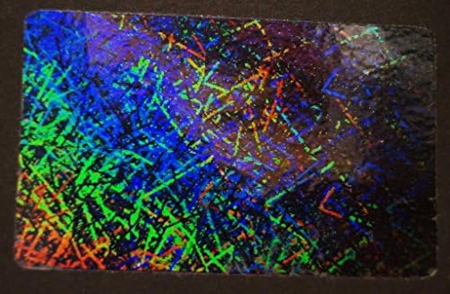 Confetti Hologram Overlays Inkjet Teslin ID Cards (10)