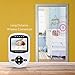 Video Baby Monitor with Night Vision Camera,Two Way Audio System,Temperature Sensor and Large Transmission Range