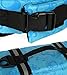 HAOCOO Dog Life Jacket Vest Saver Safety Swimsuit Preserver with Reflective Stripes/Adjustable Belt Dogs?Blue Bone,S