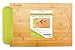 SimPrium - Premium Bamboo Cutting Board with Drip Groove and Plastic Tray for Easy Waste Removal & Faster Food Prep Time - Larger Work Surface Area - Anti-Microbial - Food Safe - 15x10