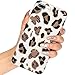 L-FADNUT Case Animal Leopard Print Phone Case Cool for iPhone 7 Plus Case iPhone 8 Plus Thin Cute Back Cover Cheetah Cat Silicone TPU Protective Cover(NO Real Glitter) for iPhone 7 Plus/8 Plus Case