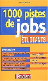 1000 pistes de jobs étudiants