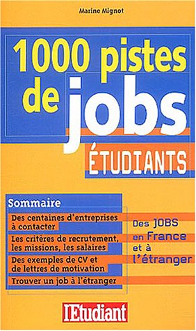 1000 pistes de jobs étudiants