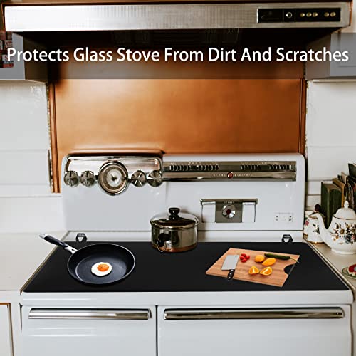 Glass Stove Top Cover,28.5x20.5 Inch Stove Top Covers For Electric