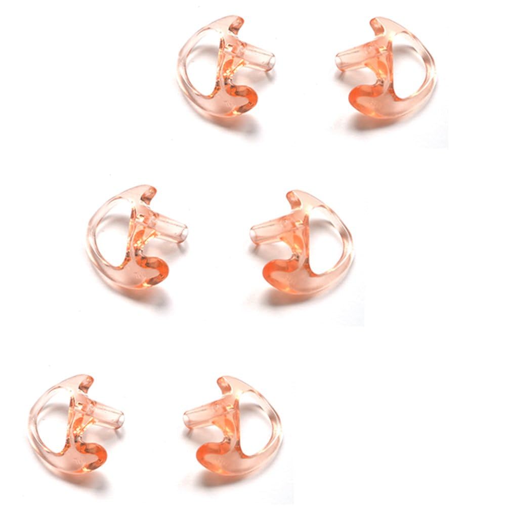 HYS Replacement Soft Silicone Ear Buds Medium Earmold for Walkie Talkie Air Acoustic Earpiece Headset (3*M)