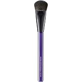 Kevyn Aucoin Cream/Powder Blush Brush: Works with cream &amp; powder formulations for soft-focus, diffused finish. Domed brush head with tapered edges adapts to face's natural curves. Easy application.