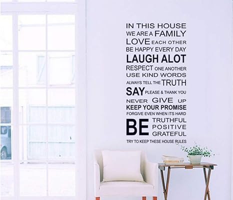 Dormitorio Wallen Stickerenglish Slang Pegatinas De Pared Casa