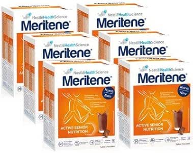 MERITENE - PACK 6 U. MERITENE CHOCOLATE 15 SOBRES - lote-6-meritene-chocolate: Amazon.es: Salud y cuidado personal