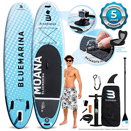 Bluemarina Stand Up Paddling Board aufblasbar Double Layer PVC bis