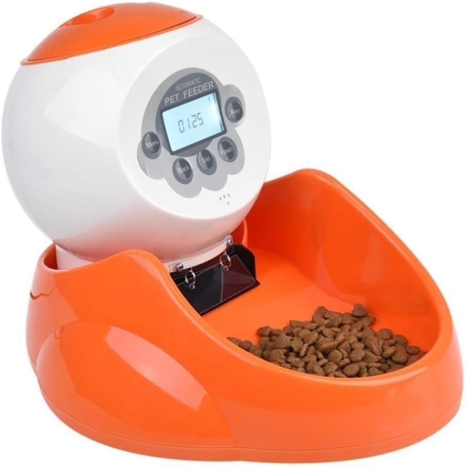 Amazon Com Qqw Automatic Cat Feeder 2 2l Pet Food Dispenser