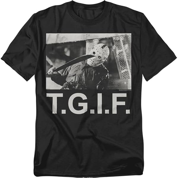 Amazon.com: Friday The 13th Jason TGIF T-Shirt : Clothing, Shoes