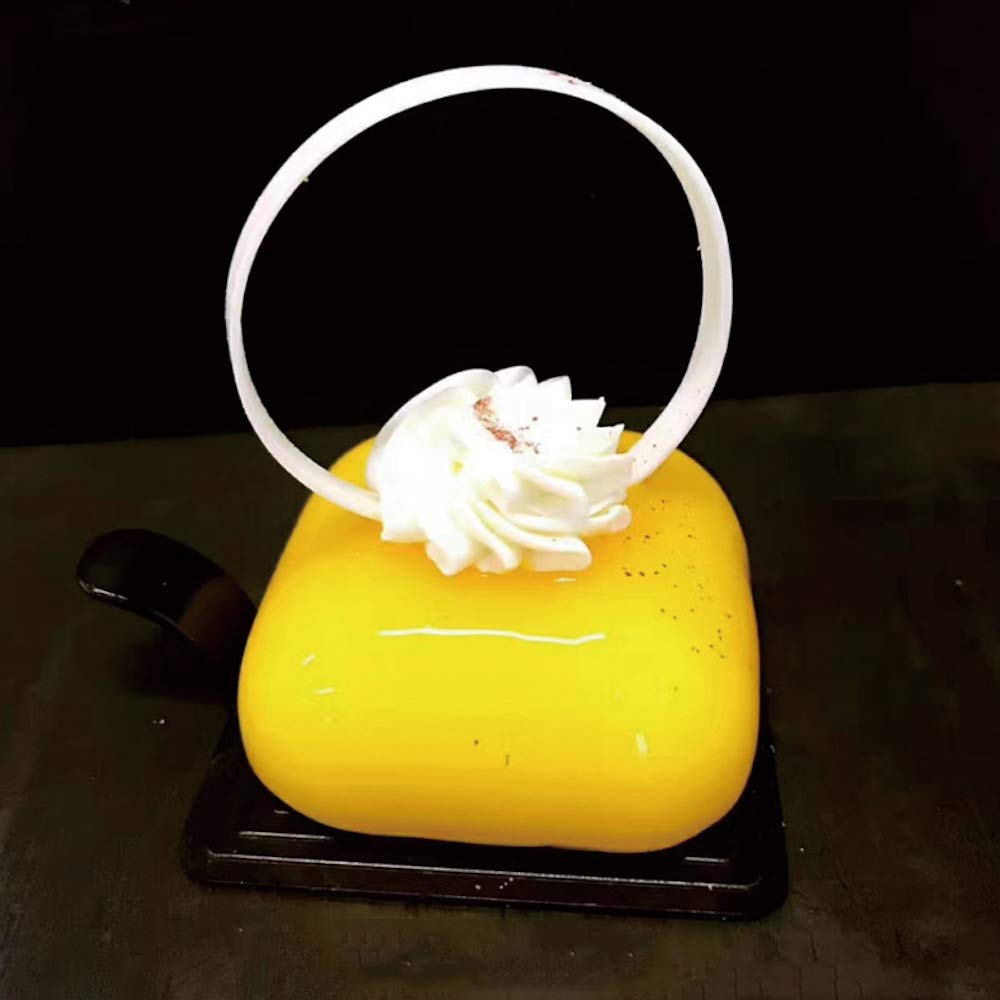 Ampliarambientes Com Br Beicemania Moule A Gateau Carre En Silicone 3d Blanc Moules A Gateaux Moules A Patisserie