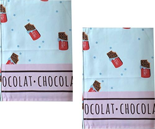 Le Chocolat Chaud (Hot Chocolate) Kitchen Towel, Set of 2