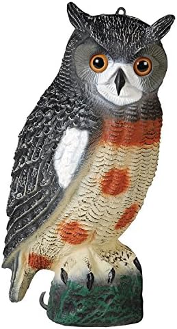 Tanglefree Fake Magnum Owl Decoy - Pest Repellent Garden Protector