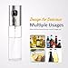 orlanPortable Olive Oil Sprayer Dispenser for Cooking/BBQ/Salad/Stainless Steel Grilling Oil glass Bottle