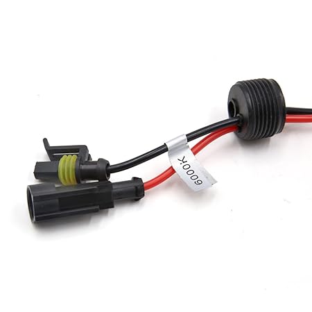 Kit eDealMax 2 Dia DC 12V White Angel Ojo 6000K HID Bi-Xenon ...