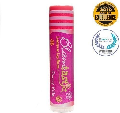 Blamtastic Luscious Lip Balm, Cherry Nilla -0.15 oz (4 g) SPF-15
