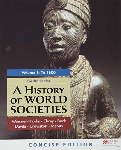 Amazon.com: A History of World Societies, Volume 1: 9781319302443